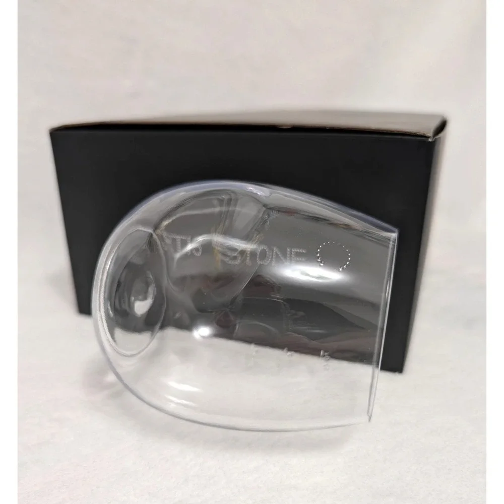 Curtis Stone Set of 4 Unbreakable 16oz Stemless Wine Glasses Thumb Imprint